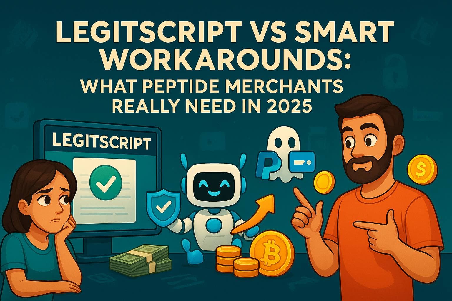 LegitScript vs Smart Workarounds: What Peptide Merchants Really Need in 2025